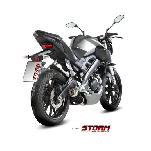 VÝFUK KOMPLETNÍ 1X1 STORM GP Y.047.LXSB ČERNÁ OCEL