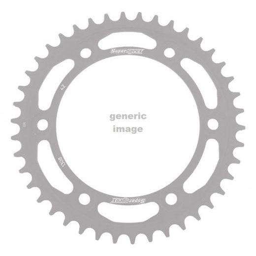 ŘETĚZOVÁ ROZETA SUPERSPROX RFE-1302:42-BLK ČERNÝ 42 ZUBŮ, 520