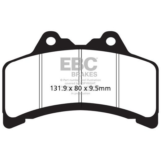 BRZDOVÉ DESTIČKY EBC FA191