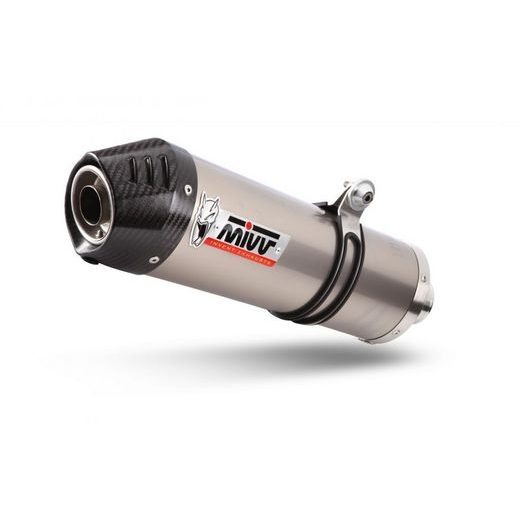 VÝFUK KOMPLETNÍ 2X1 MIVV OVAL K.044.L4C TITAN / CARBON CAP