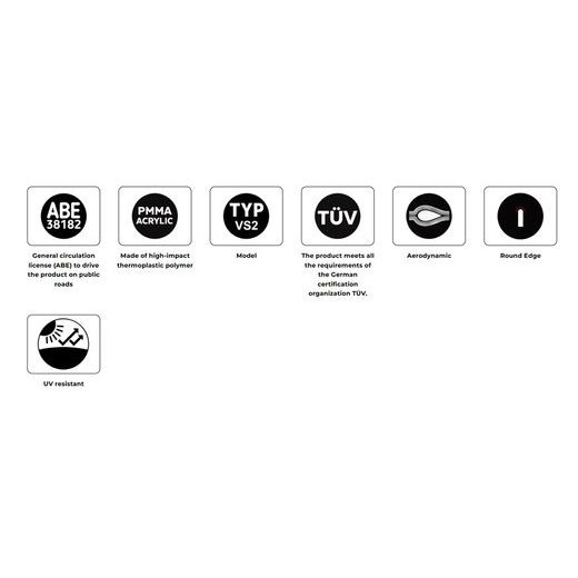 PLEXI ŠTÍT PUIG TOURING 22536S GRAPHICS