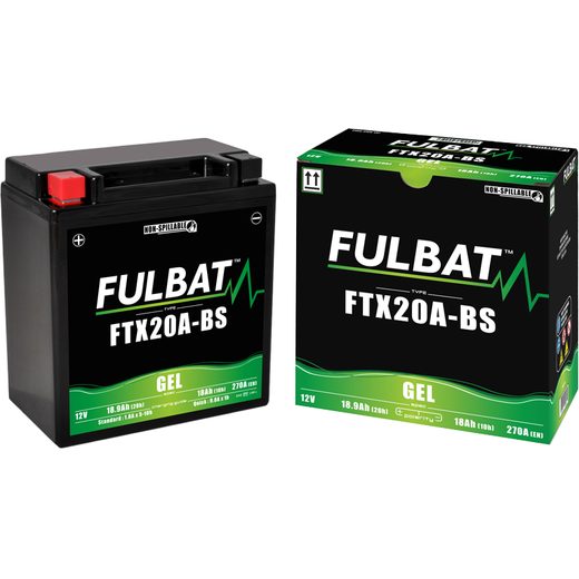 GELOVÁ BATERIE FULBAT FTX20-BS GEL