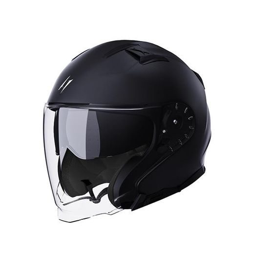 OPEN FACE HELMET STORMER RIVAL MATNÁ ČERNÁ XL