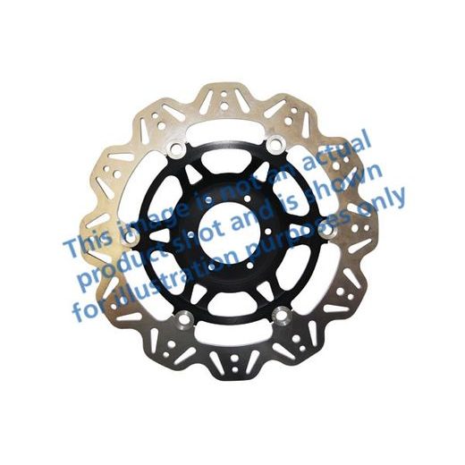 BRZDOVÝ KOTOUČ EBC VR4022BLK ČERNÁ