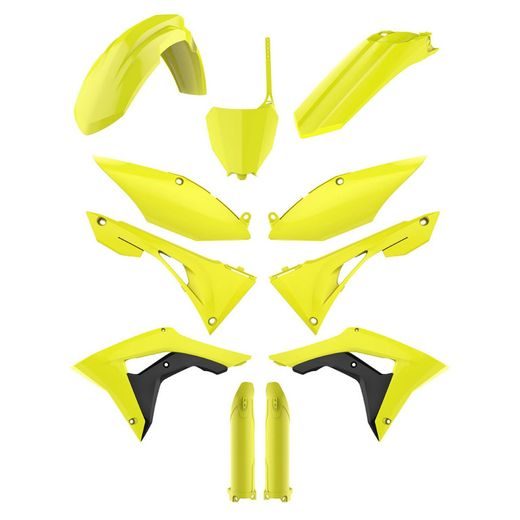 SADA PLASTŮ POLISPORT 90819 FLUORESCENTNÍ ŽLUTÁ