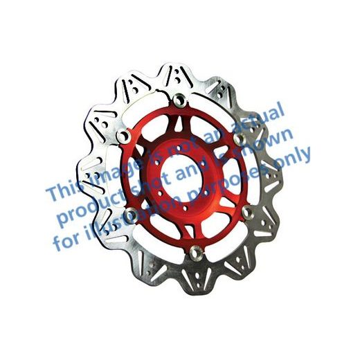 BRZDOVÝ KOTOUČ EBC VR2095RED ČERVENÁ