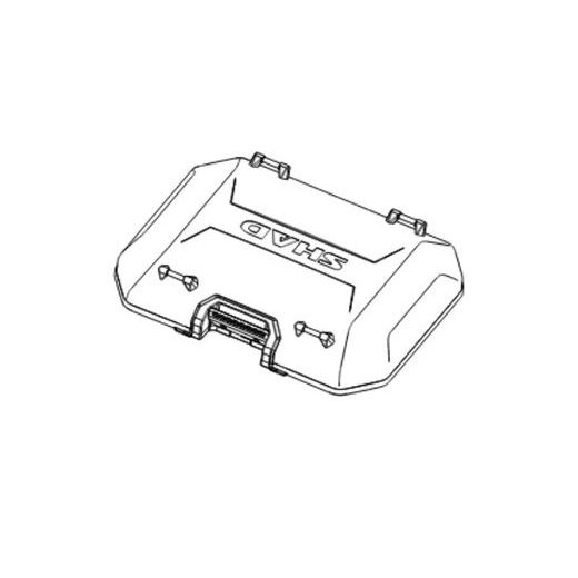 KRYT KUFRU SHAD TERRA 203471R HLINÍK (TOP CASE)