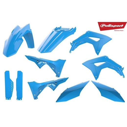 SADA PLASTŮ POLISPORT 90873 MODRO / ŽLUTO / BÍLÝ