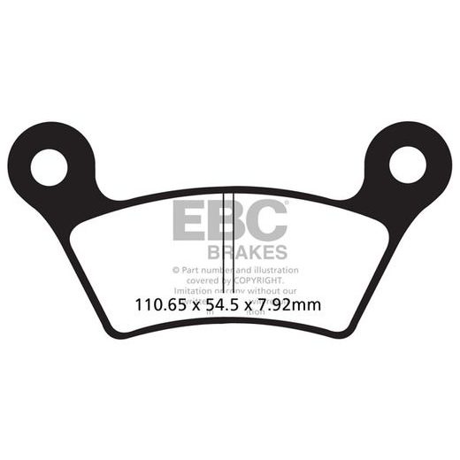 BRZDOVÉ DESTIČKY EBC FA473V