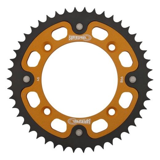ŘETĚZOVÁ SADA D.I.D CHAIN - ZLATÝ ŘETĚZ 428 NZ, NETĚSNĚNÝ, KOLEČKO SUPERSPROX, ROZETA SUPERSPROX STEALTH PRO YAMAHA YZ 85 2019-2025