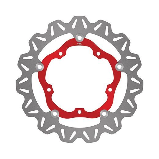 BRZDOVÝ KOTOUČ EBC VR2119RED ČERVENÁ