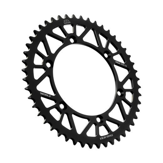 ŘETĚZOVÁ SADA EK - STŘÍBRNÝ ŘETĚZ 520 SRX, X-KROUŽEK, KOLEČKO JT, ROZETA JT PRO KAWASAKI KX 250 (F) 4T 2004-2005