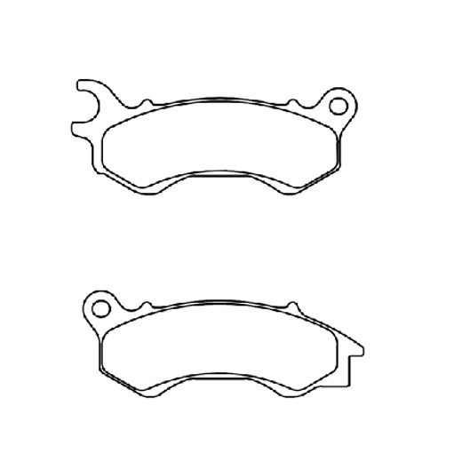 BRZDOVÉ DESTIČKY CL BRAKES 3102 MSC