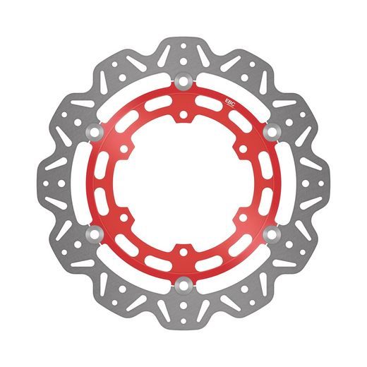BRZDOVÝ KOTOUČ EBC VR2126RED ČERVENÁ