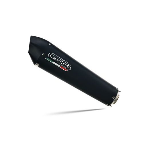 KONCOVKA VÝFUKU SLIP-ON GPR NEW GRAND PRIX EVO BLACK TITANIUM CAN.6.1.GPAN.BLT TITANOVÁ MATNÁ ČERNÁ ZAHRNUJE SPOJOVACÍ SVOD A ODNÍMATELNÝ DB KILLER