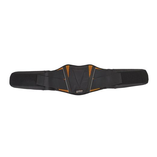 LEDVINOVÝ PÁS RACING GMS ZG99003 ČERNO-ORANŽOVÁ L