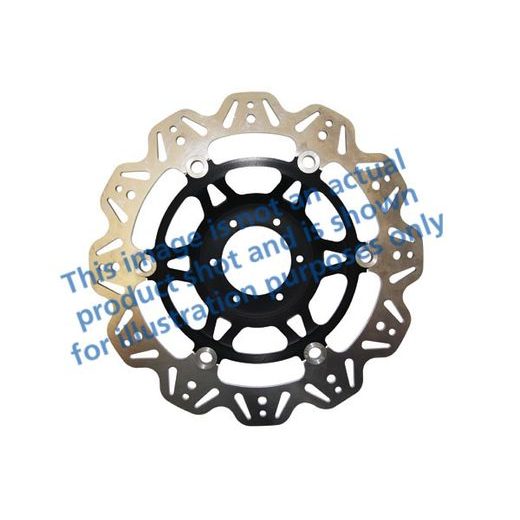 BRZDOVÝ KOTOUČ EBC VR621BLK ČERNÁ