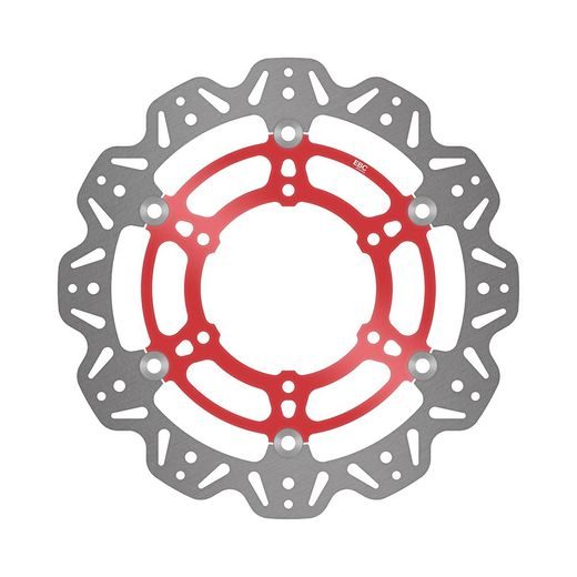 BRZDOVÝ KOTOUČ EBC VR3109RED ČERVENÁ