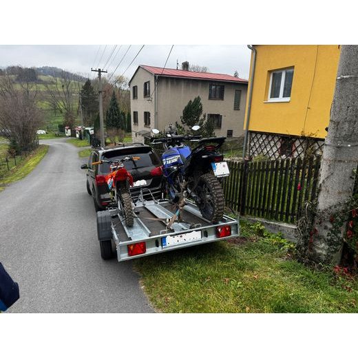 VOZÍK AŽ NA 3 MOTORKY 1-7DNÍ