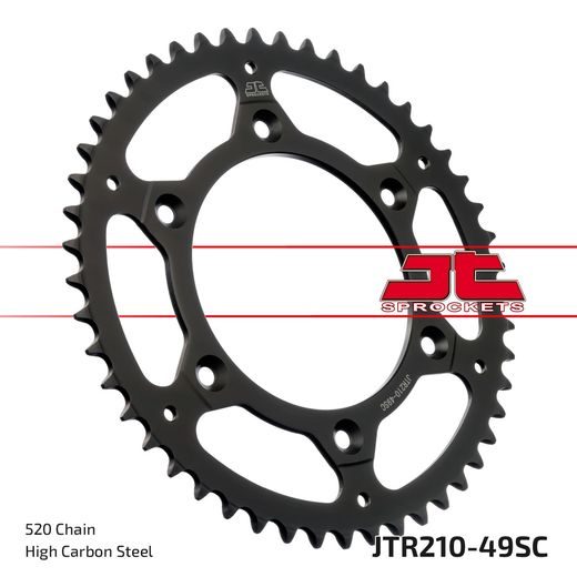ŘETĚZOVÁ SADA EK - STŘÍBRNÝ ŘETĚZ 520 SRX, X-KROUŽEK, KOLEČKO JT, ROZETA JT PRO BETA RR 300 2017-2019