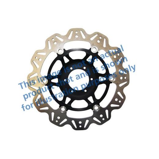 BRZDOVÝ KOTOUČ EBC VR2105BLK ČERNÁ