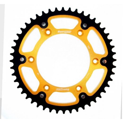 ŘETĚZOVÁ SADA D.I.D CHAIN - STŘÍBRNÝ ŘETĚZ 520 ZVM-X, X-KROUŽEK, KOLEČKO SUPERSPROX, ROZETA SUPERSPROX STEALTH PRO HUSABERG FE 450/E 2004-2008