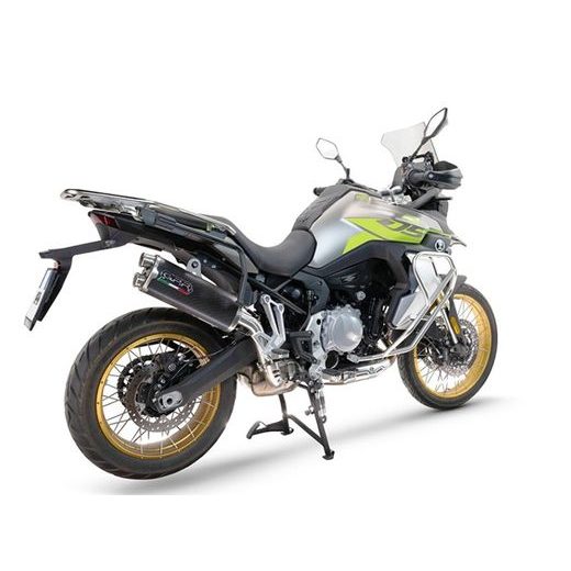 KONCOVKA VÝFUKU SLIP-ON GPR DUAL POPPY BRK24.VO.7.DUAL.PO BROUŠENÁ NEREZOVÁ OCEL ZAHRNUJE SPOJOVACÍ SVOD A ODNÍMATELNÝ DB KILLER