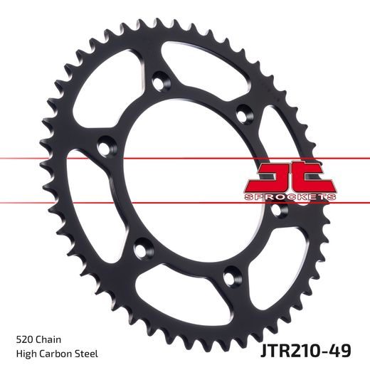 ŘETĚZOVÁ SADA D.I.D CHAIN - ZLATÝ ŘETĚZ 520 ERT, NETĚSNĚNÝ, KOLEČKO JT, ROZETA JT PRO HONDA CR 125 R 1997
