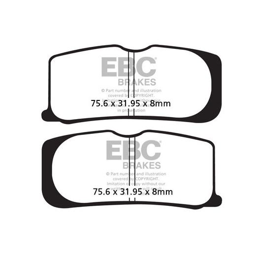 BRZDOVÉ DESTIČKY EBC FA474V