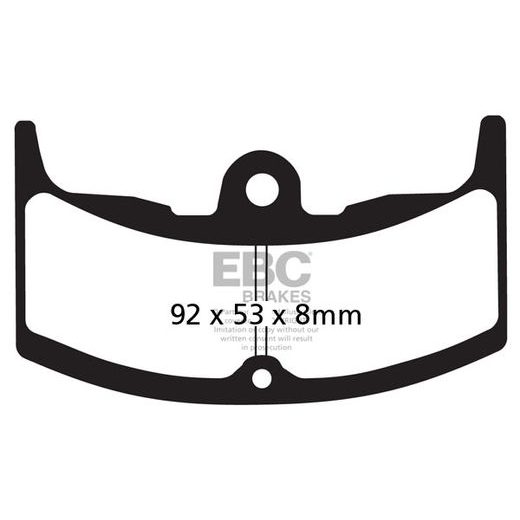 BRZDOVÉ DESTIČKY EBC FA080