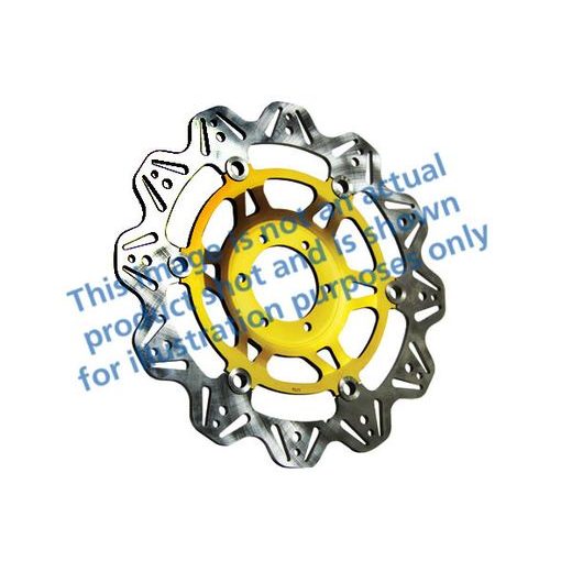 BRZDOVÝ KOTOUČ EBC VR614GLD ZLATÁ