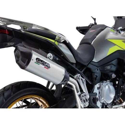 KONCOVKA VÝFUKU SLIP-ON GPR FURORE-X BRK24.VO.7.FUXTIT BROUŠENÝ TITAN ZAHRNUJE SPOJOVACÍ SVOD A ODNÍMATELNÝ DB KILLER