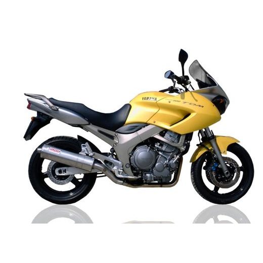 DVOJITÁ KONCOVKA VÝFUKU SLIP-ON GPR TRIOVAL Y.44.CAT.TRI LEŠTĚNÁ NEREZOVÁ OCEL ZAHRNUJE ODNÍMATELNÉ DB KILLERY, SPOJOVACÍ SVODY A KATALYZÁTORY