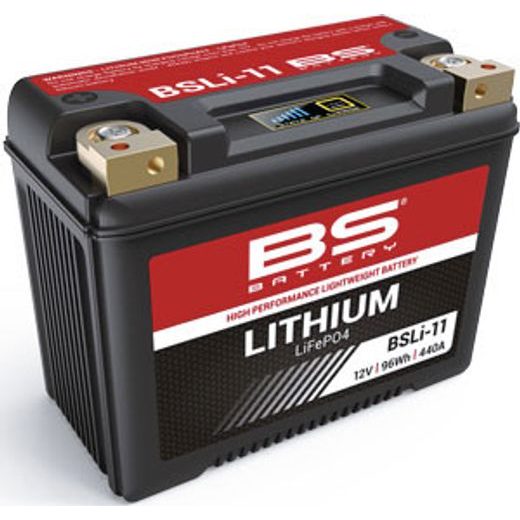 LITHIOVÁ MOTOCYKLOVÁ BATERIE BS-BATTERY BSLI-11