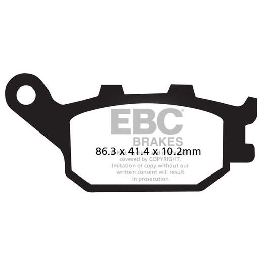 BRZDOVÉ DESTIČKY EBC FA174V