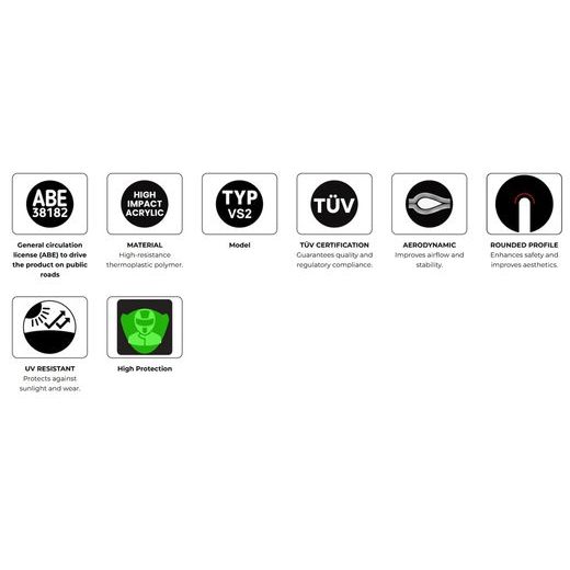 PLEXI ŠTÍT PUIG TOURING 22898W PRŮHLEDNÁ