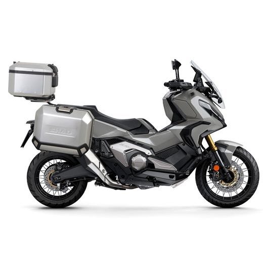 KOMPLETNÍ SADA HLINÍKOVÝCH KUFRŮ SHAD TERRA, 37L TOPCASE 36L/36L BOČNÍ KUFRY, VČETNĚ MONTÁŽNÍ SADY A PLOTNY SHAD HONDA X-ADV 750