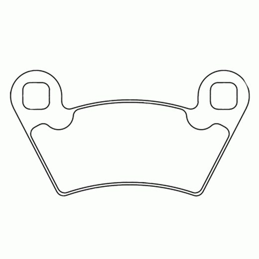 BRZDOVÉ DESTIČKY CL BRAKES 1230 ATV1