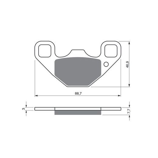BRZDOVÉ DESTIČKY GOLDFREN 337 AD STREET