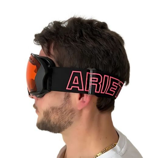 BRÝLE ARIETE MANTIS POLERIX 13940-PONN ČERNÝ ČERNÉ ÚCHYTY, ORANŽOVÉ SKLO