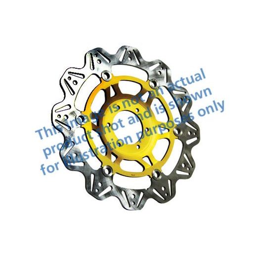 BRZDOVÝ KOTOUČ EBC VR640GLD ZLATÁ