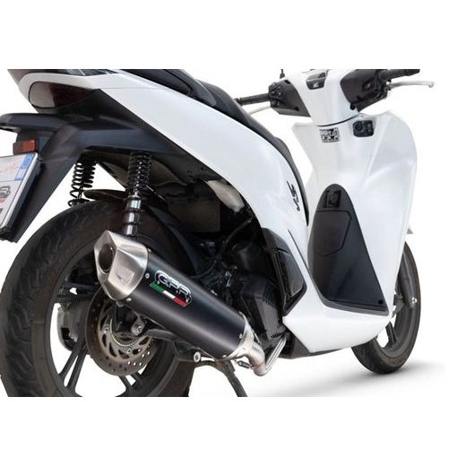 VÝFUK KOMPLETNÍ GPR FURORE-X SCOOTER HON.13.CAT.FXSC MATNÁ ČERNÁ VČETNĚ KOMPLETNÍHO VÝFUKOVÉHO SYSTÉMU, DB KILLERU A KATALYZÁTORU SPLŇUJÍCÍHO POŽADAVKY PRO TECHNICKOU KONTROLU