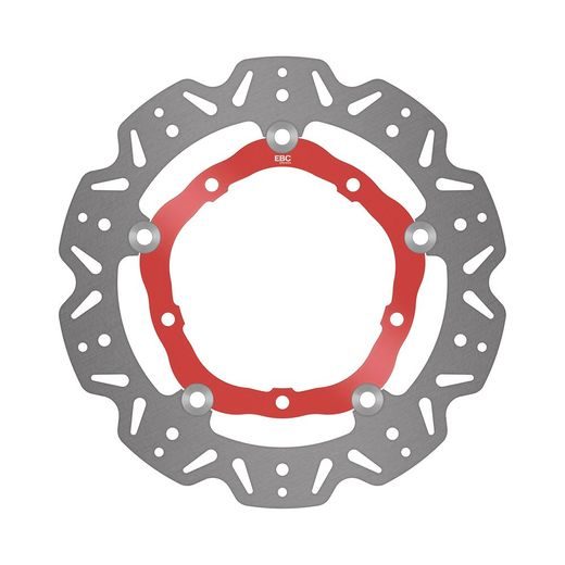 BRZDOVÝ KOTOUČ EBC VR2127RED ČERVENÁ