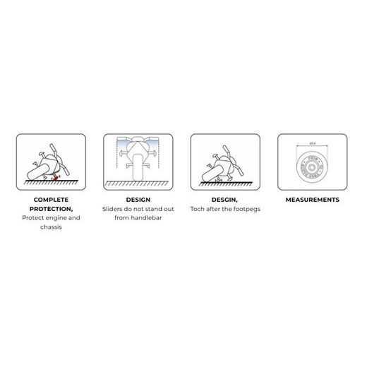 PÁDOVÉ PROTEKTORY RÁMU PUIG VINTAGE 2.0 22686N ČERNÝ