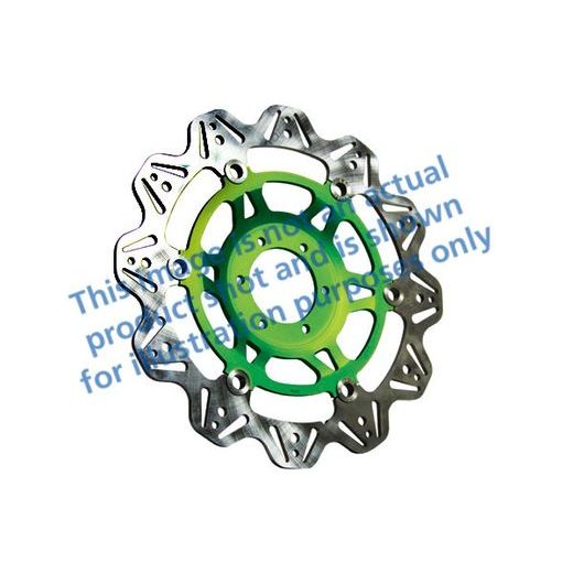 BRZDOVÝ KOTOUČ EBC VR4161GRN ZELENÁ