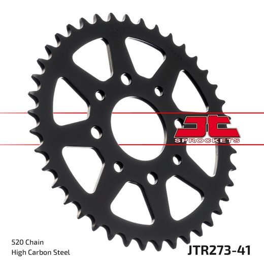 ŘETĚZOVÁ SADA EK - STŘÍBRNÝ ŘETĚZ 520 H, NETĚSNĚNÝ, KOLEČKO JT, ROZETA JT PRO HONDA VT 125 C / C2 SHADOW 1999-2007