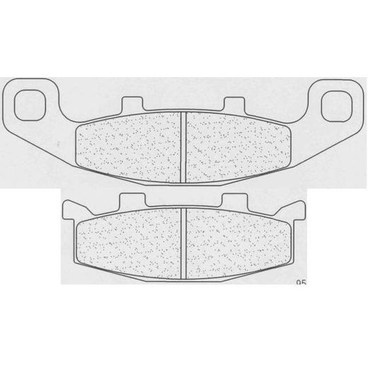 BRZDOVÉ DESTIČKY CL BRAKES 2304 A3+