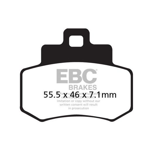 BRZDOVÉ DESTIČKY EBC SFA356