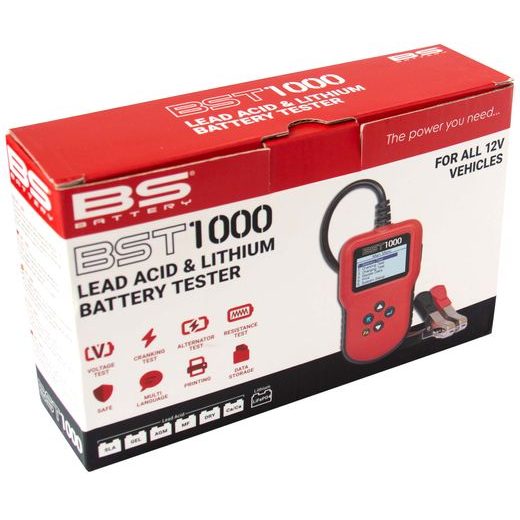 TESTER OLOVĚNÝCH A LITHIOVÝCH BATERIÍ BS-BATTERY BST1000