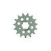 ŘETĚZOVÁ SADA D.I.D CHAIN - STŘÍBRNÝ ŘETĚZ 520 ZVM-X, X-KROUŽEK, KOLEČKO SUPERSPROX, ROZETA SUPERSPROX PRO YAMAHA SRX 600 1986-1989